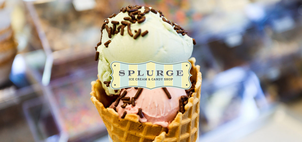 Splurge Ice Cream Cone